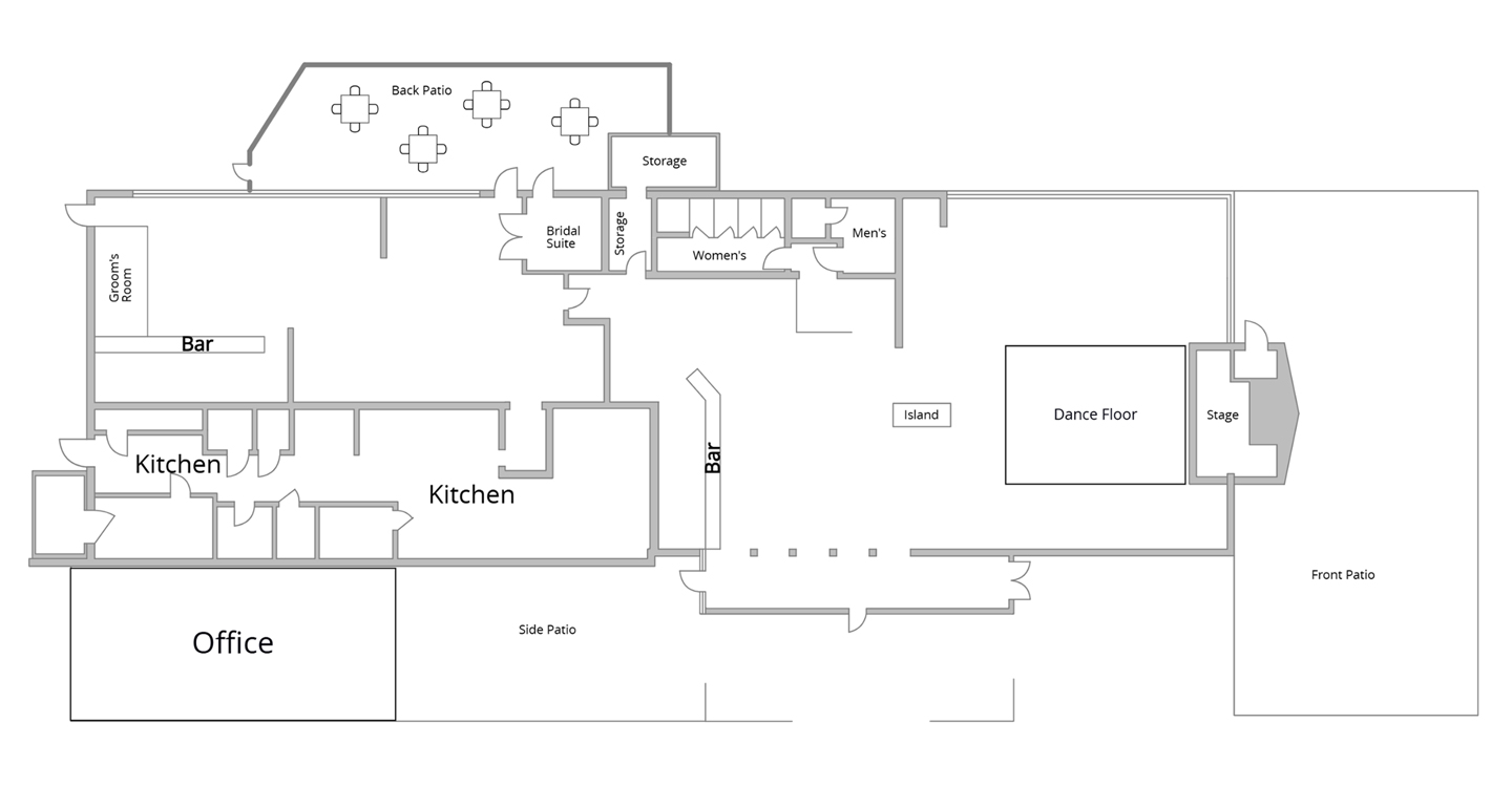 The Little Cottage floor plan